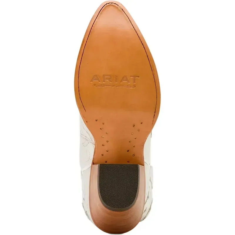Ariat Romance J Toe Women's Western Boots - Pearly White-6