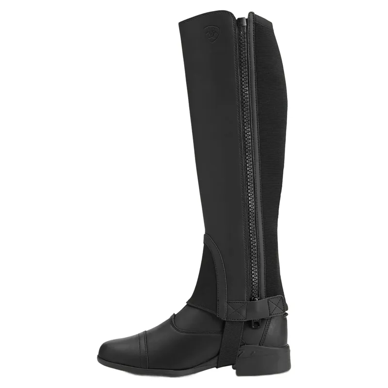 Ariat Scout Adult Half Chaps - Black-2