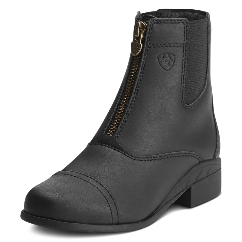 Ariat Scout Zip Junior Paddock Boots - Black