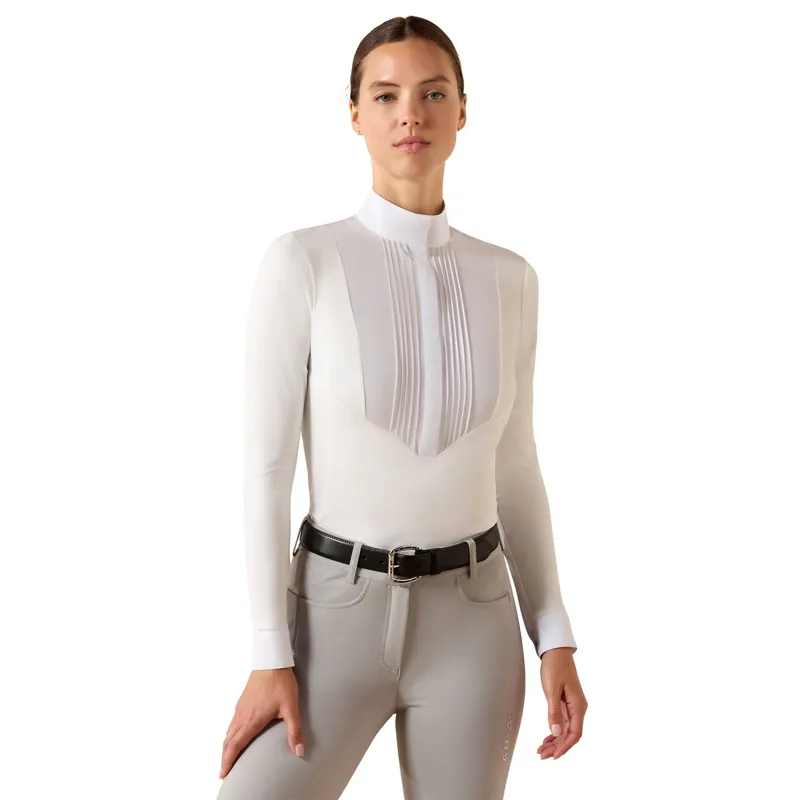 Ariat SolVeil Women's Show Shirt - White