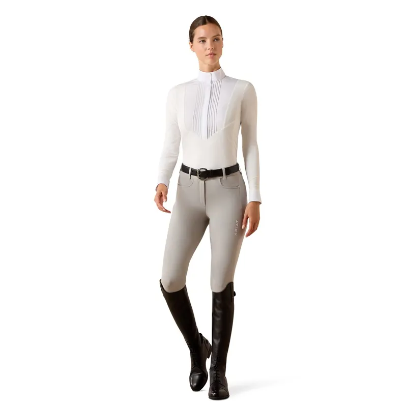 Ariat SolVeil Women's Show Shirt - White-2
