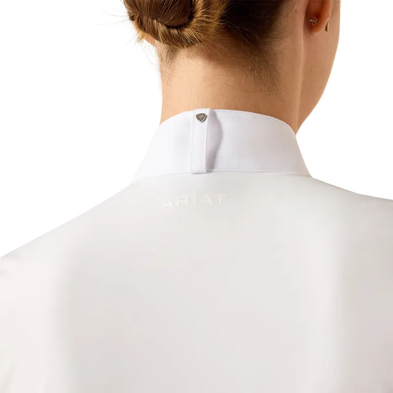 Ariat SolVeil Women's Show Shirt - White-4