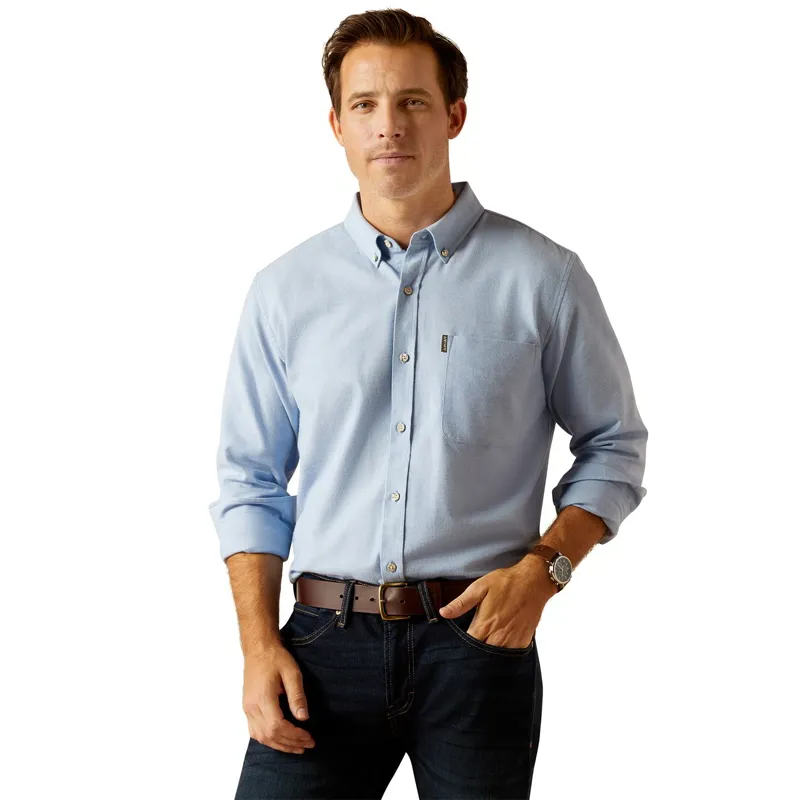 Ariat Country Simmental Men's Shirt - Chambray Blue