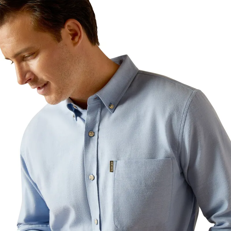 Ariat Country Simmental Men's Shirt - Chambray Blue-1
