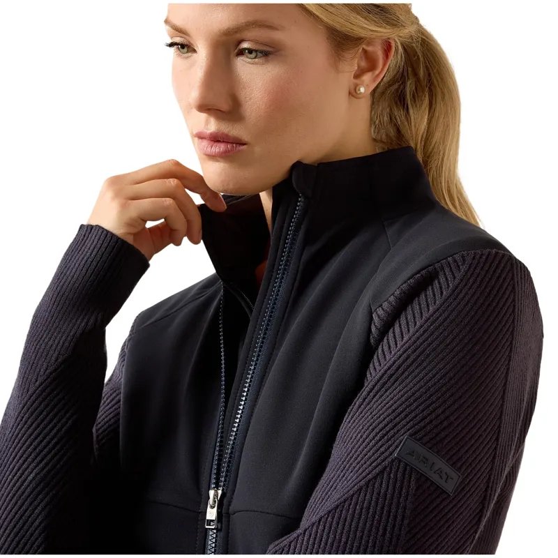 Ariat Skadi Women's Full Zip Sweatshirt - Show Navy-2