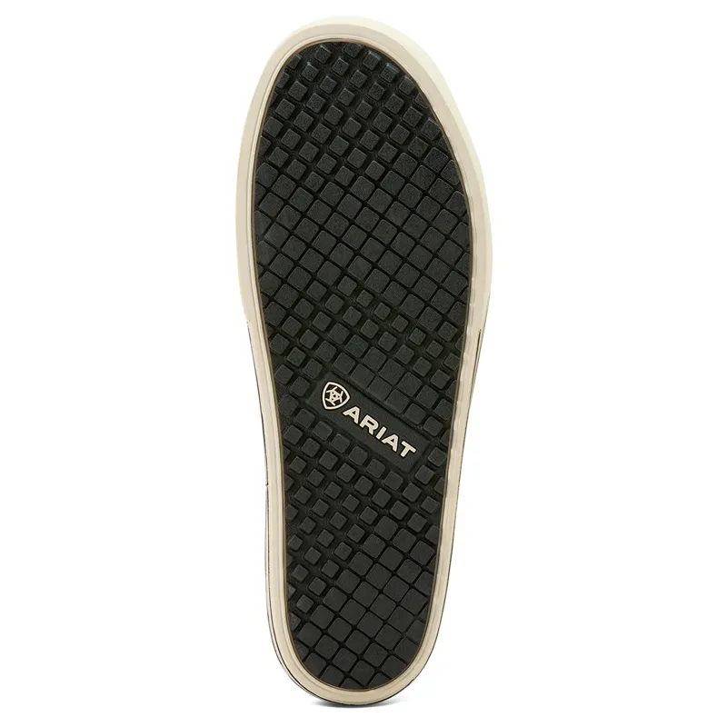 Ariat Women's Skylar Platform Sneakers - Black Floral Emboss-4