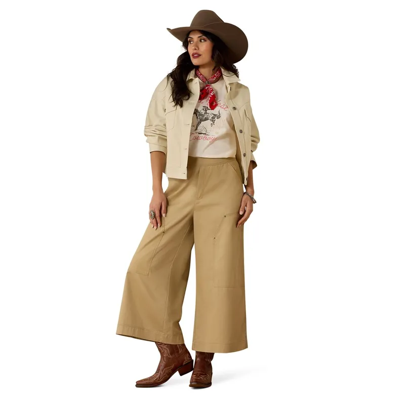 Ariat Solar Women's Cotton Twill Jacket - Summer Sand-3