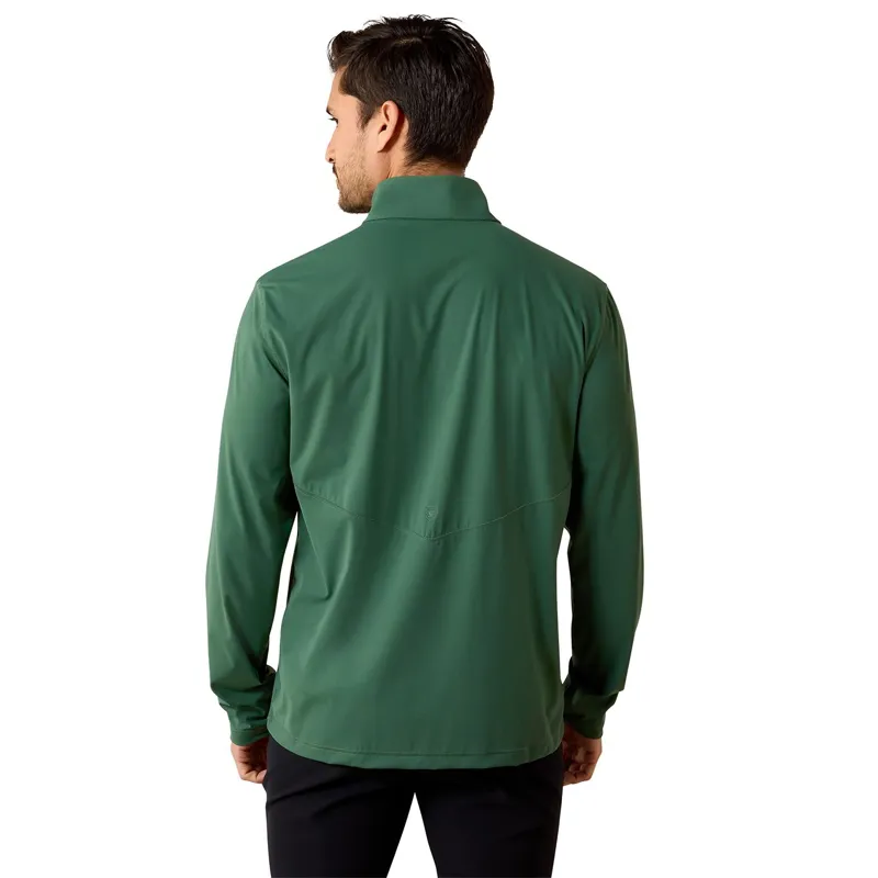 Ariat SolVeil Mens Quarter Zip Baselayer - Monstera-2