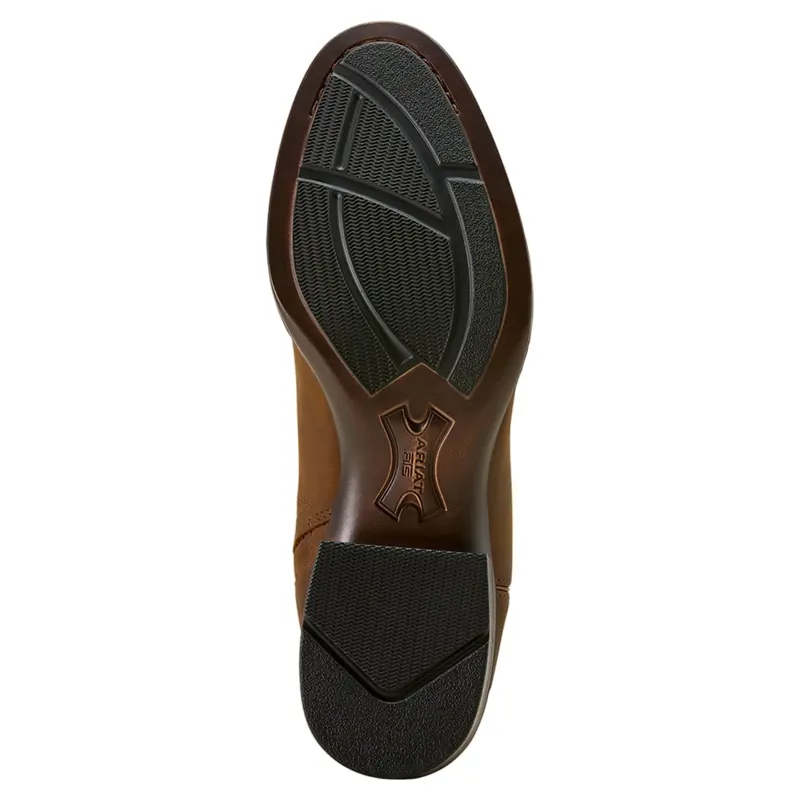Ariat Sonoro Men's Roper Toe Western Boots - Distressed Brown-4