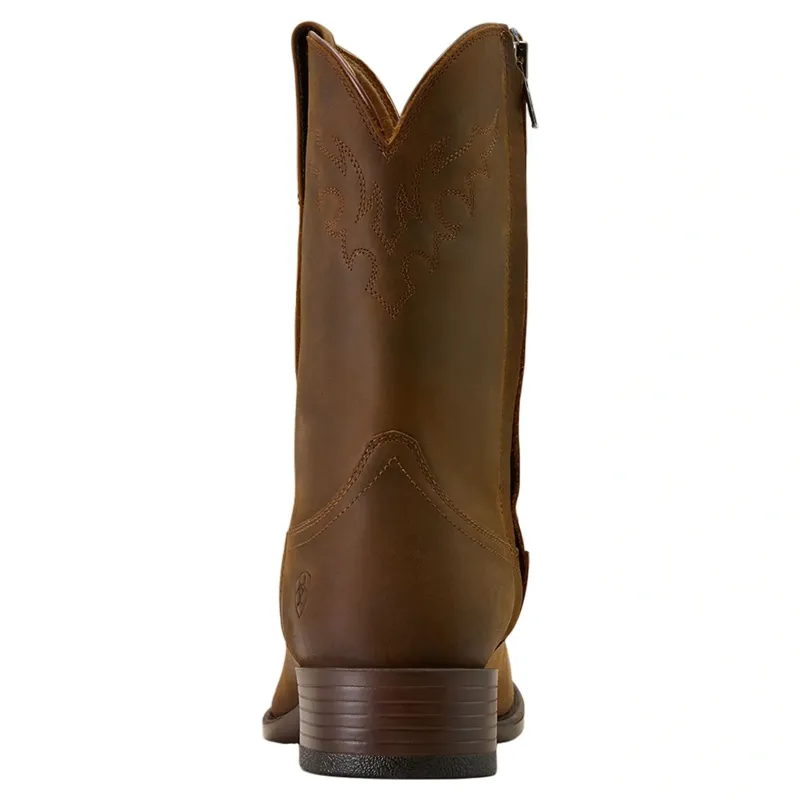 Ariat Sonoro Men's Roper Toe Western Boots - Distressed Brown-6