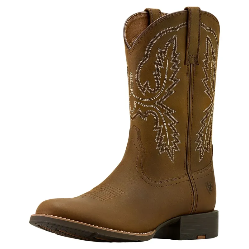 Ariat Sport Stratten Men's Western Boots - Distressed Brown-5
