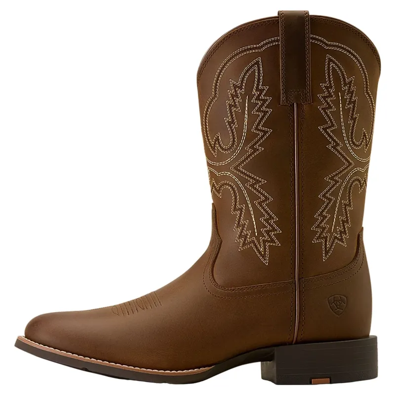 Ariat Sport Stratten Men's Western Boots - Distressed Brown-6