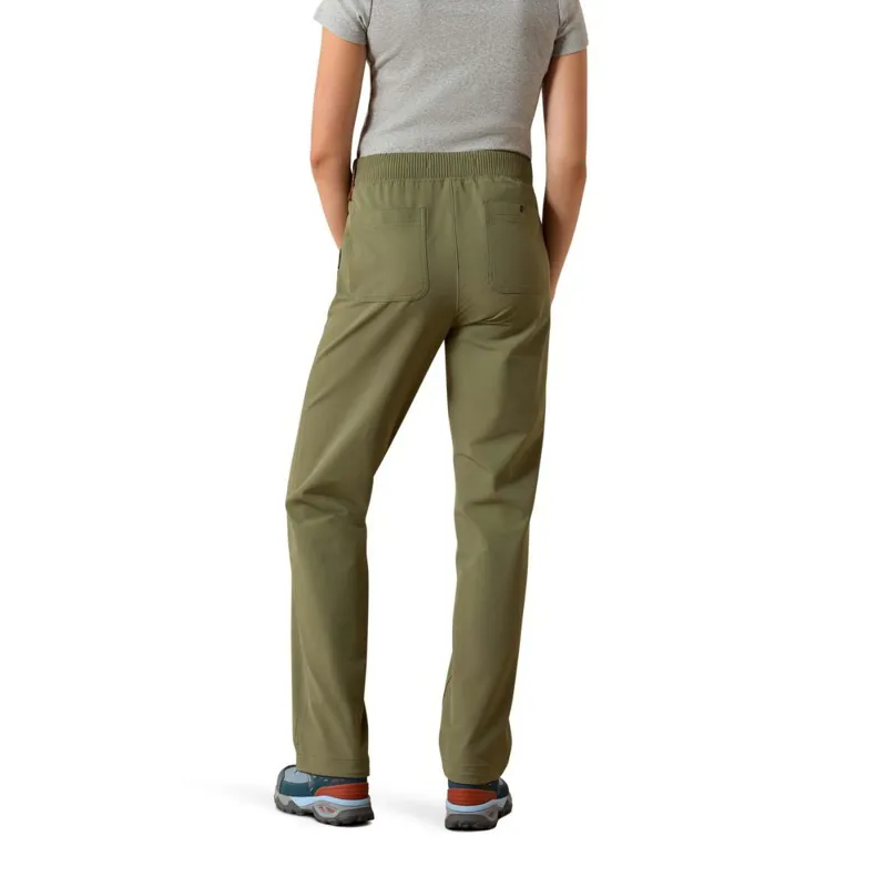 Ariat Traverse Womens Hiking Pants - Deep Lichen Green-1
