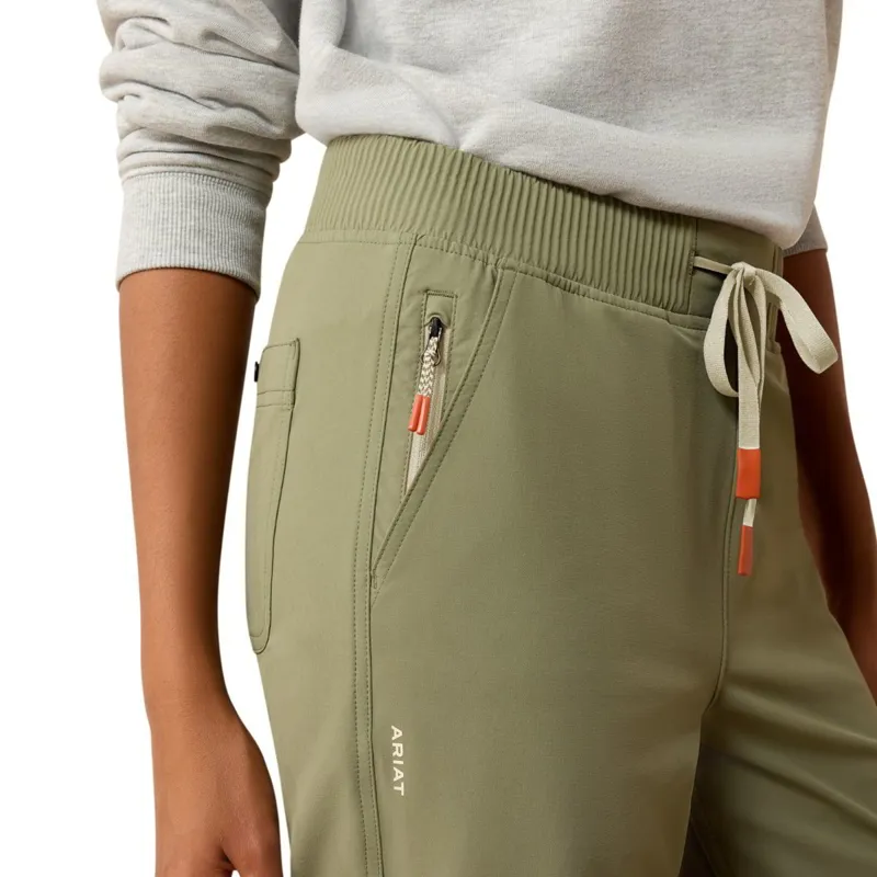 Ariat Traverse Womens Hiking Pants - Deep Lichen Green-4