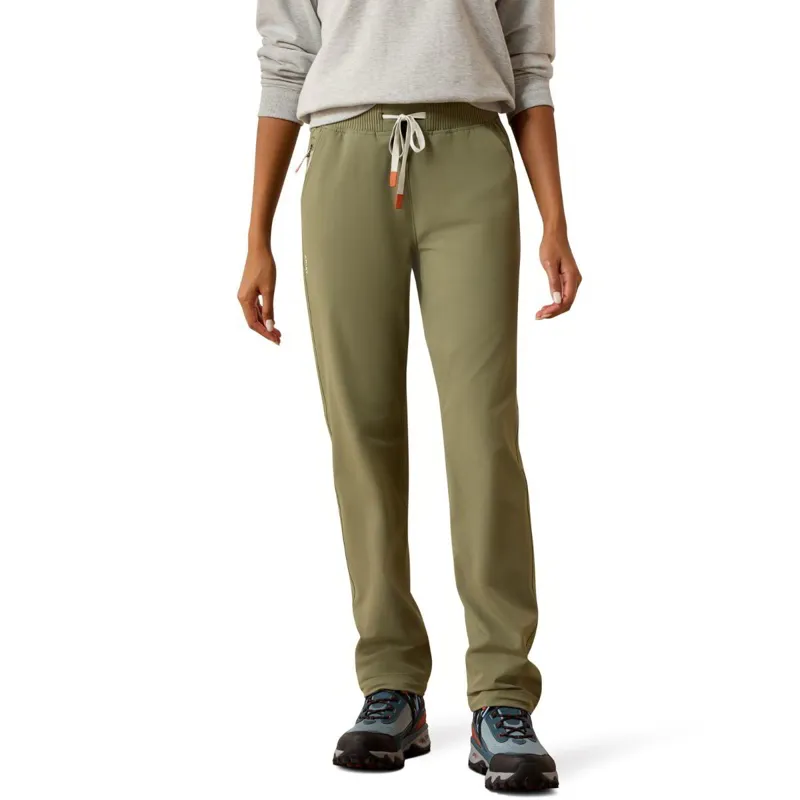 Ariat Traverse Womens Hiking Pants - Deep Lichen Green