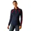 Ariat Sunstopper 3.0 Women's Base Layer Top - Navy/Red