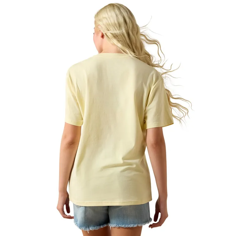 Ariat Rodeo Star Women's Boyfriend T-Shirt - Pearl Sorbet-1
