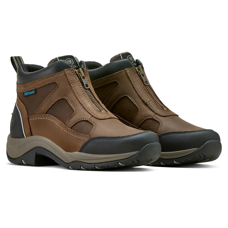 Ariat Terrain Zip Women's Waterproof Boots - Palm Brown-5