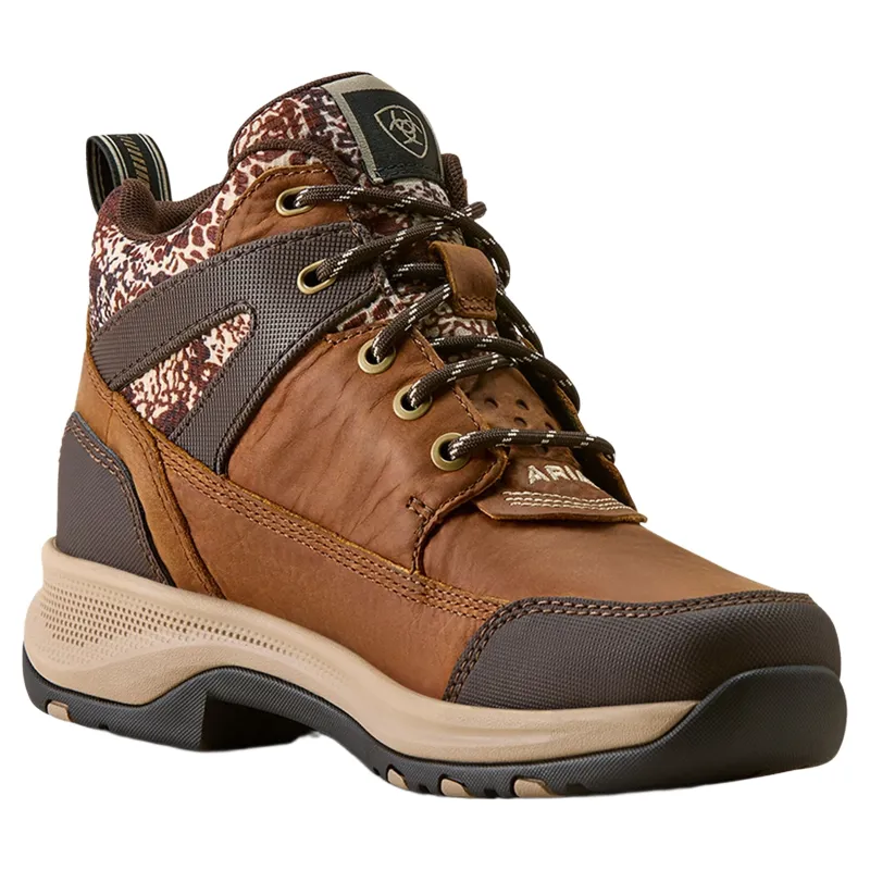 Ariat Terrain Trek Waterproof Women's Boots - Natural Tan/Animal Print-3