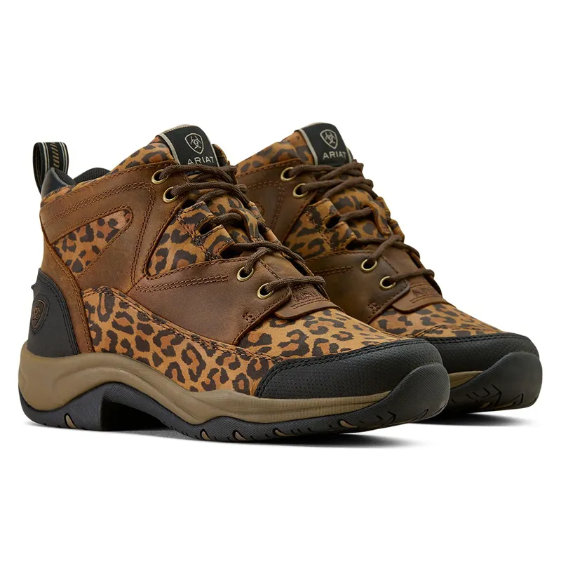 Ariat Terrain Waterproof Women's Boots - Washed Leopard-1