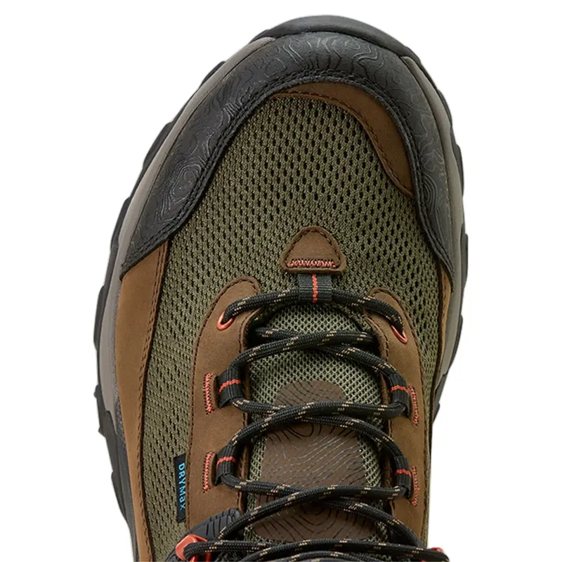 Ariat Traverse Mid-Height Men's Waterproof Hiking Boots - Brown Bark/Evergreen-3