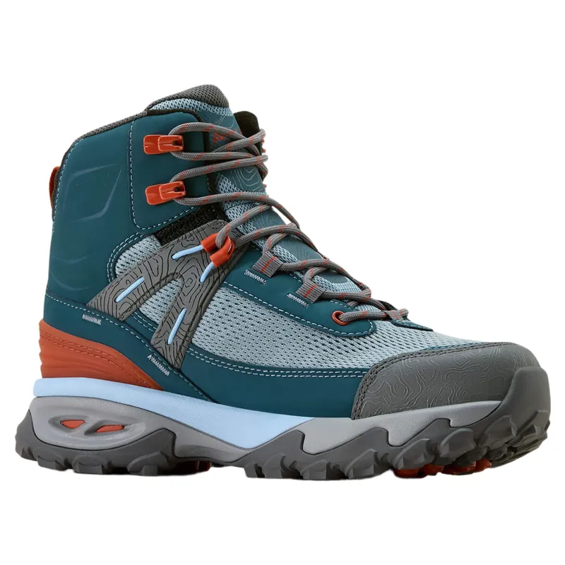 Ariat Traverse Mid Height Women's Waterproof Hiking Boots - Blue Depths-3