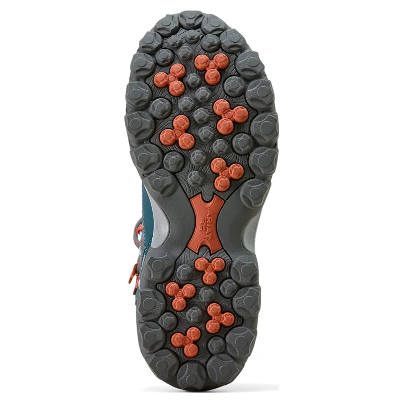Ariat Traverse Mid Height Women's Waterproof Hiking Boots - Blue Depths-7