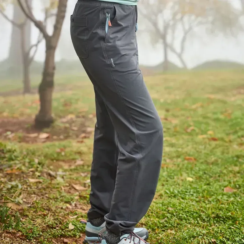 Ariat Traverse Women's Hiking Pants - Charcoal-10