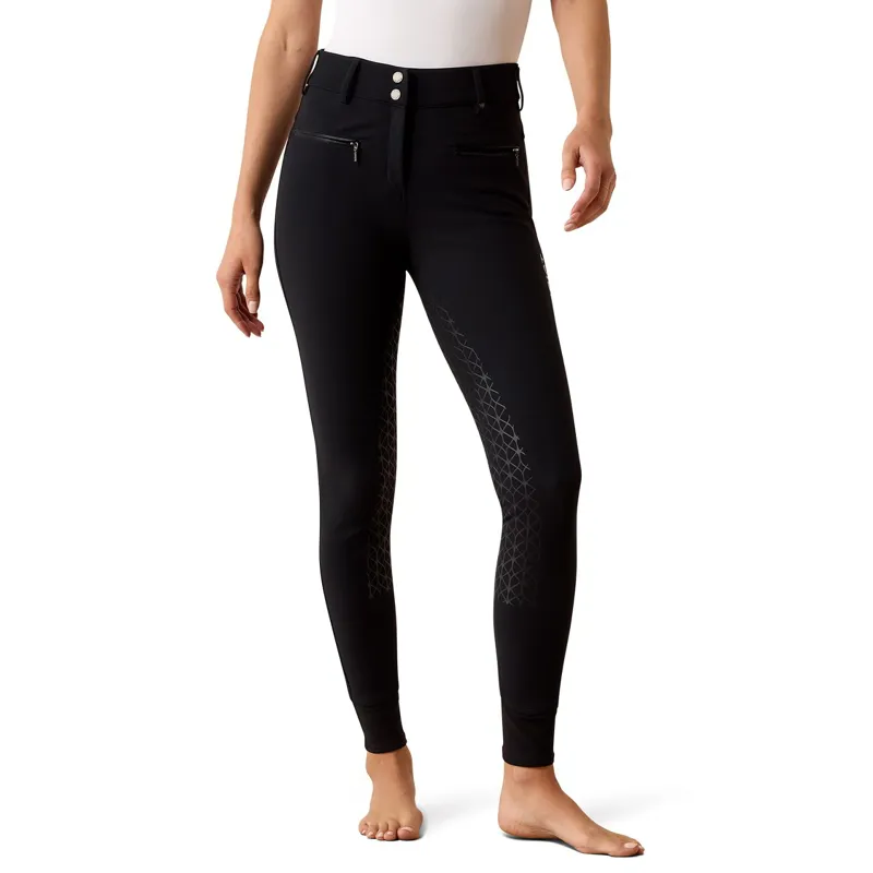 Ariat Tri Factor Allure Womens Full Grip Breeches - Black