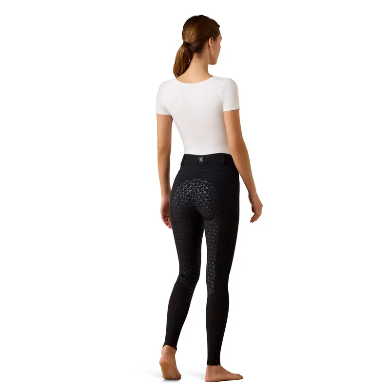 Ariat Tri Factor Allure Womens Full Grip Breeches - Black-4