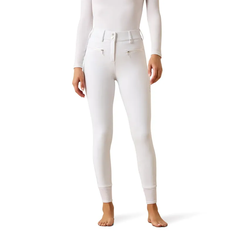 Ariat Tri Factor Allure Full Grip Women's Competition Breeches - White