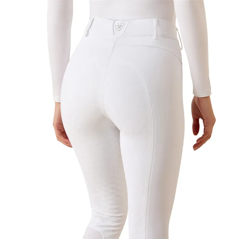 Ariat Tri Factor Allure Full Grip Women's Competition Breeches - White-4