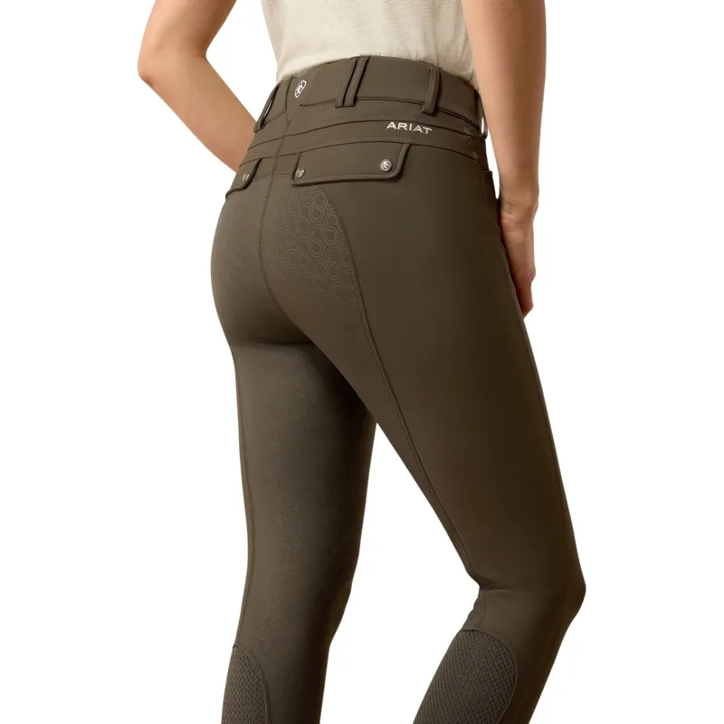 Ariat Tri Factor Frost 2.0 Full Grip Women's Winter Breeches - Earth-2