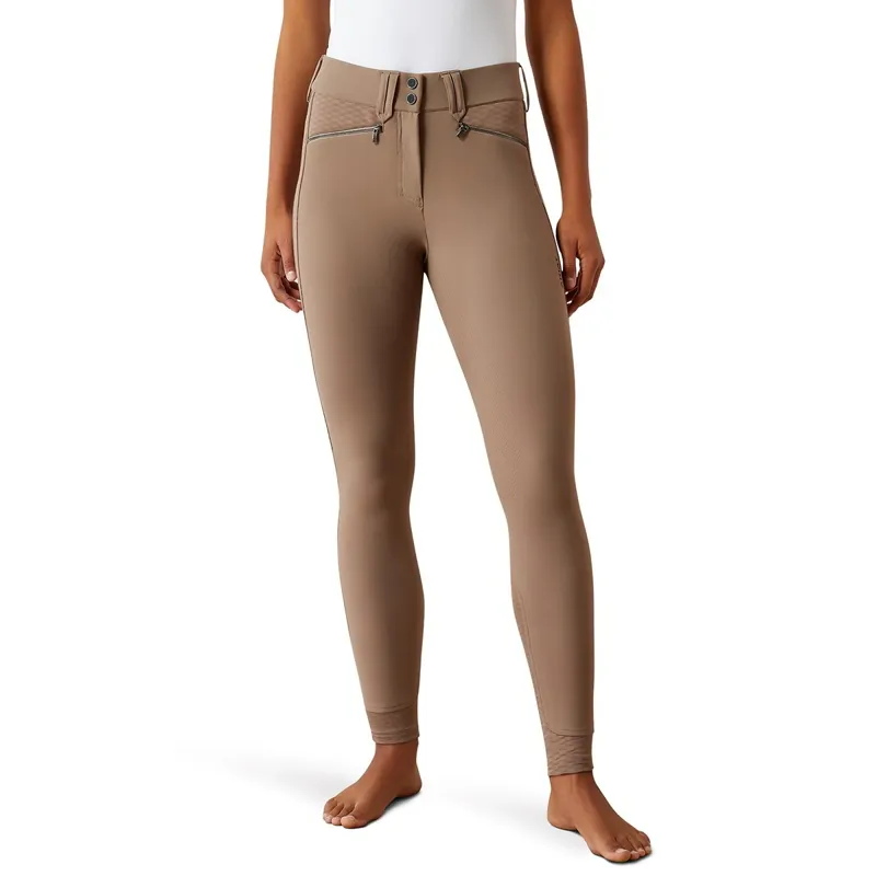Ariat Tri Factor X Bellatrix Full Seat Women's Breeches - Brick Brown