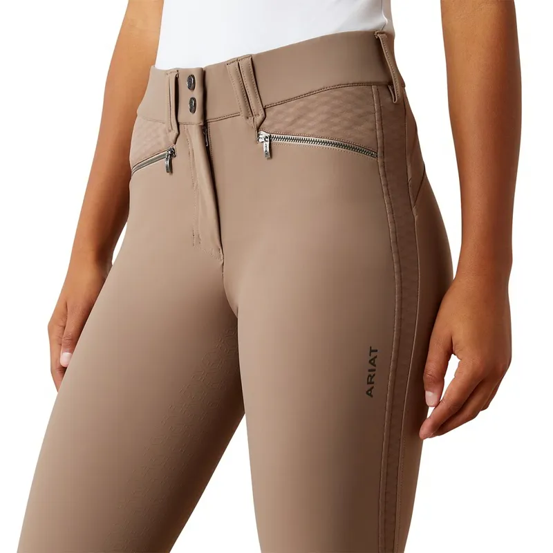 Ariat Tri Factor X Bellatrix Full Seat Women's Breeches - Brick Brown-2