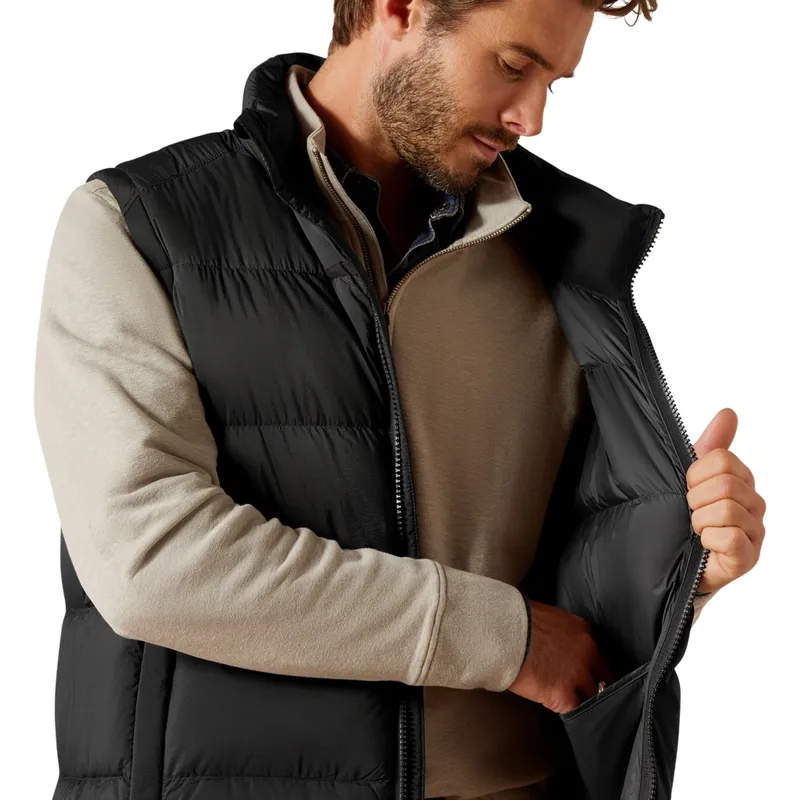 Ariat UltraPuff Men's Insulated Down Vest - Black-2