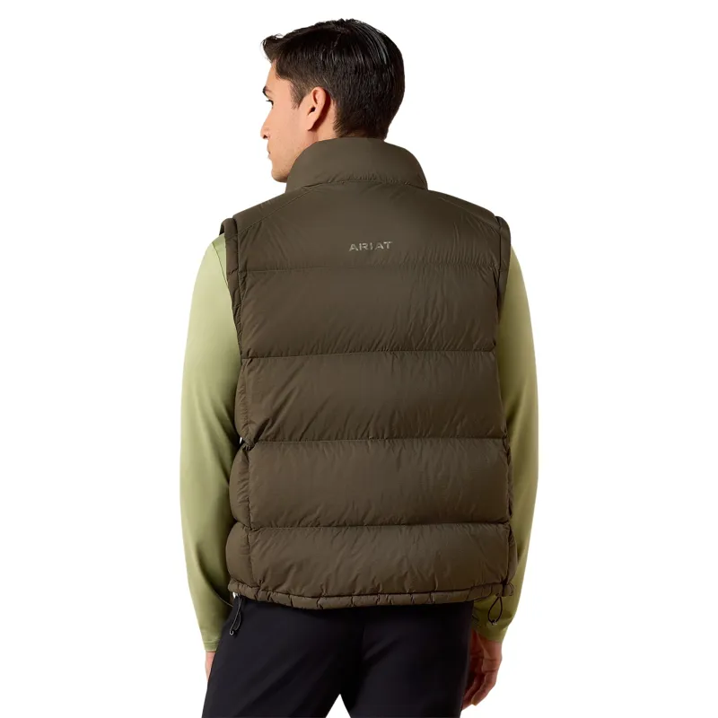 Ariat UltraPuff Mens Insulated Down Vest - Earth-1