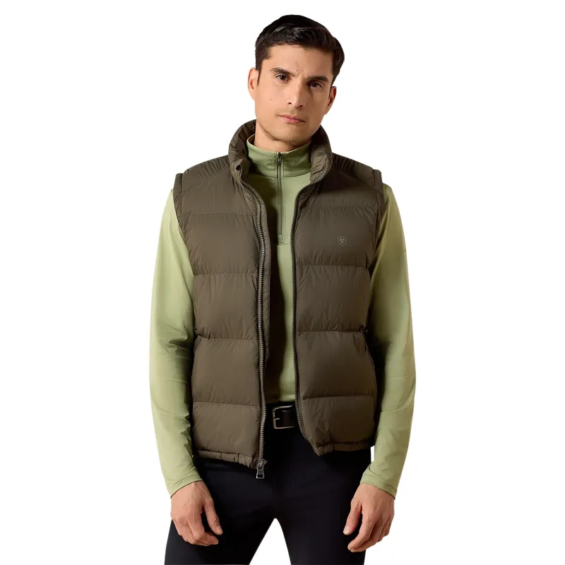 Ariat UltraPuff Mens Insulated Down Vest - Earth-2