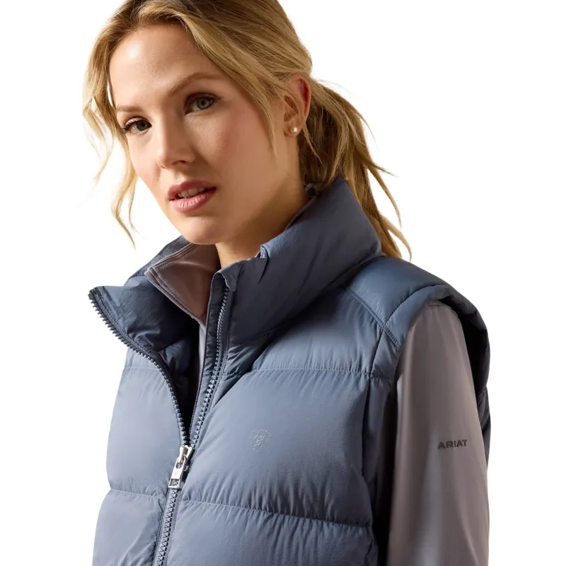 Ariat UltraPuff Womens Down Vest - Grisaille-2
