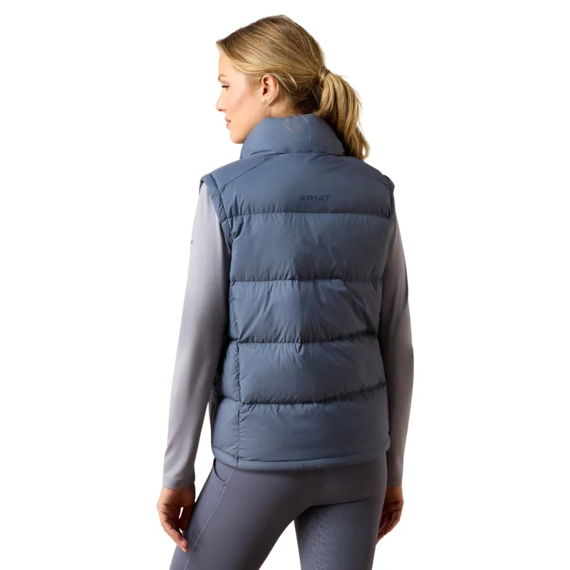 Ariat UltraPuff Womens Down Vest - Grisaille-1