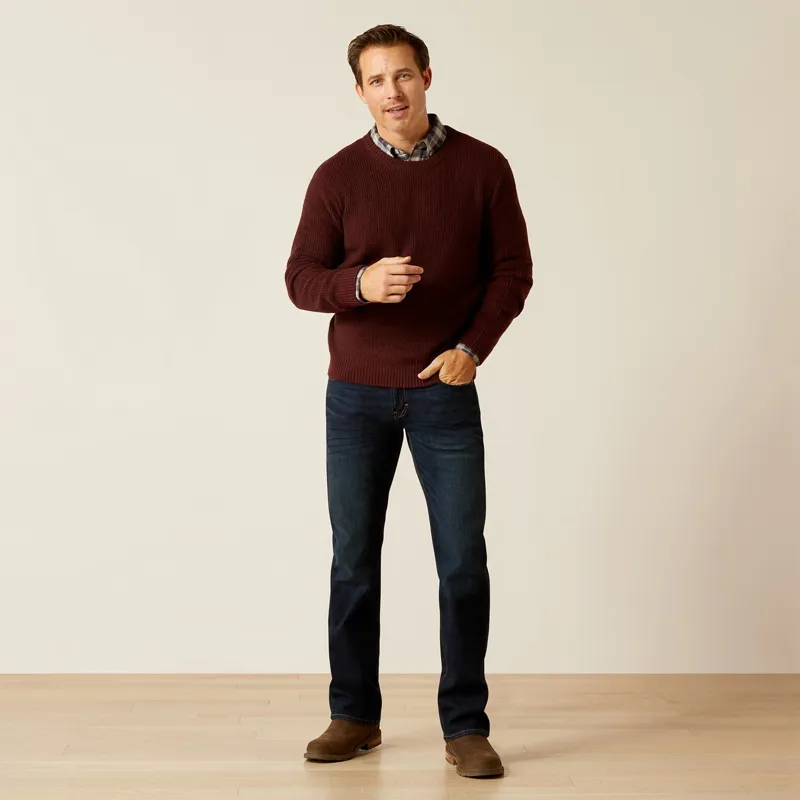 Ariat Country Valley Men's Sweater - Marron-3