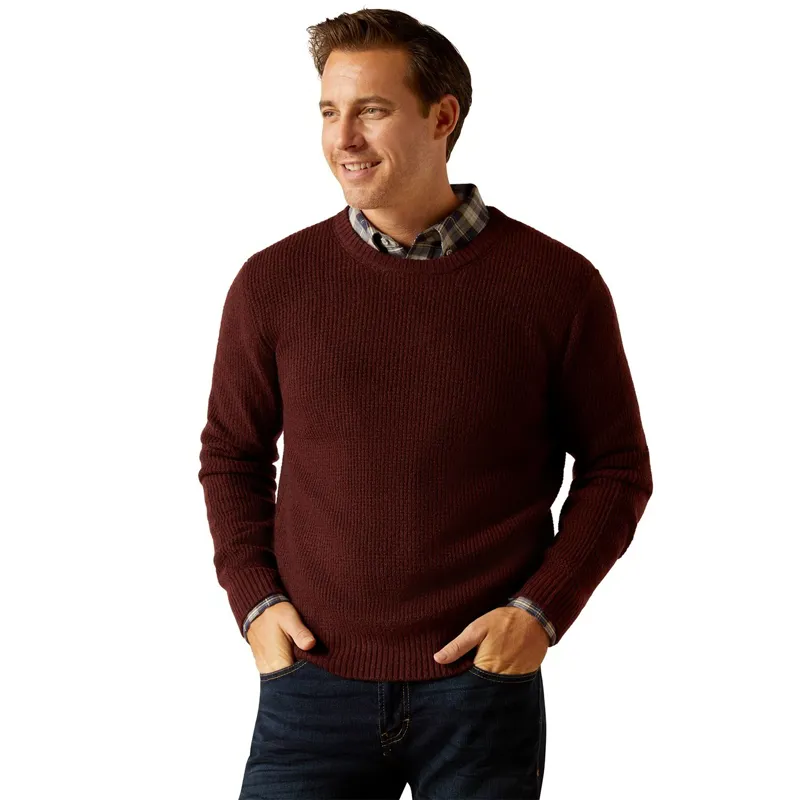 Ariat Country Valley Men's Sweater - Marron