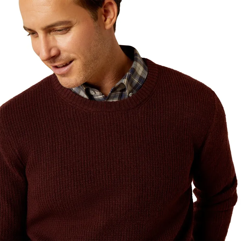 Ariat Country Valley Men's Sweater - Marron-2