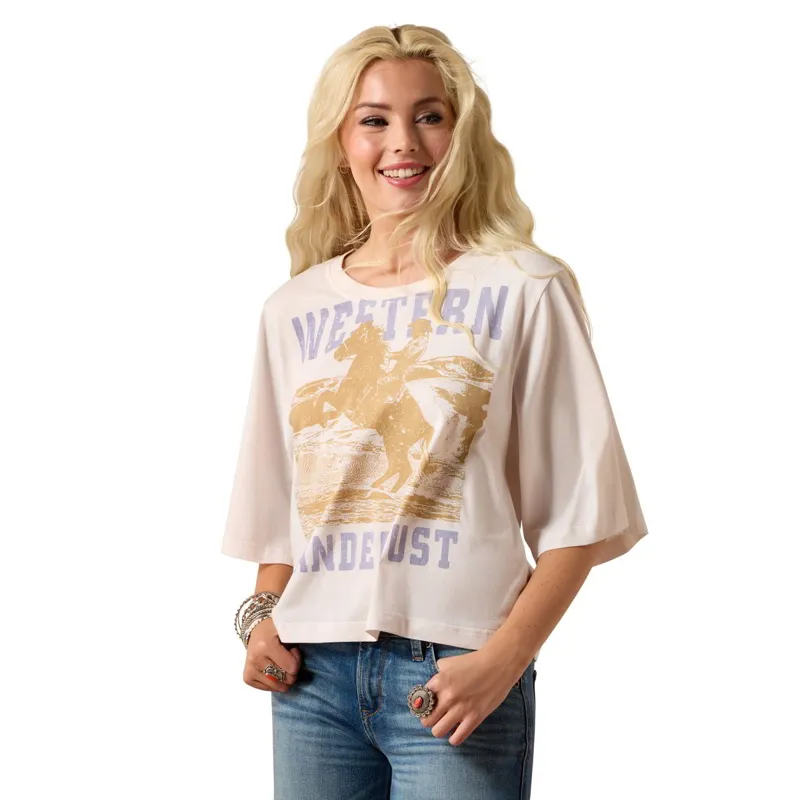 Ariat Wanderlust Women's Tee - Sea Salt