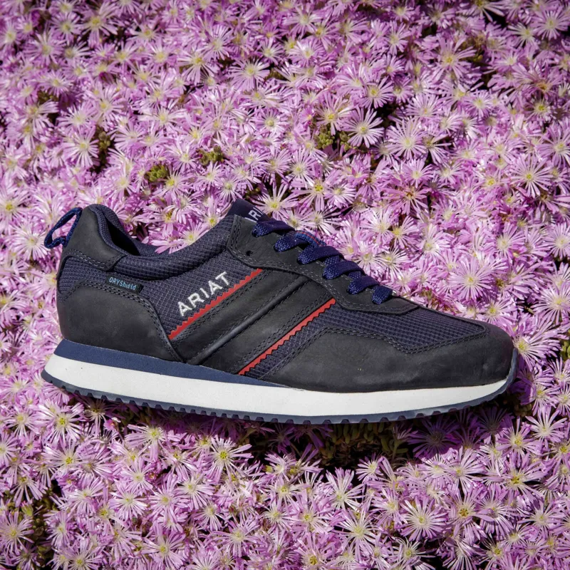 Ariat Ranch Runner Waterproof Womens Sneakers - Navy-3