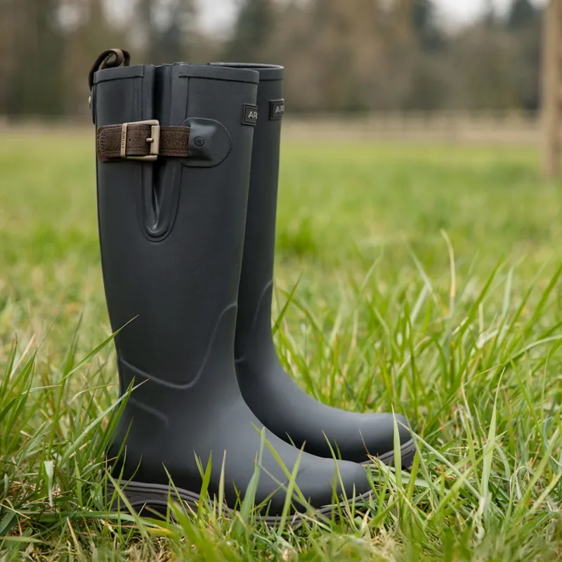 Ariat Woodstock Men's Rubber Boots - Olive Night-3