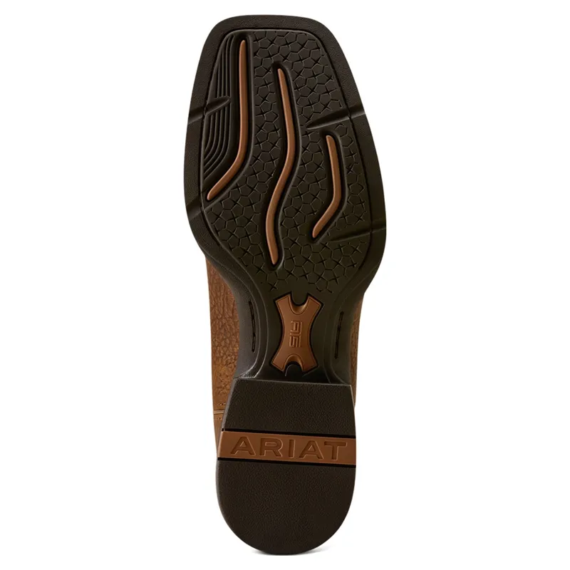 Ariat Sport Sidebet Men's Square Toe Western Boots - Toasted Grain/Tan-4