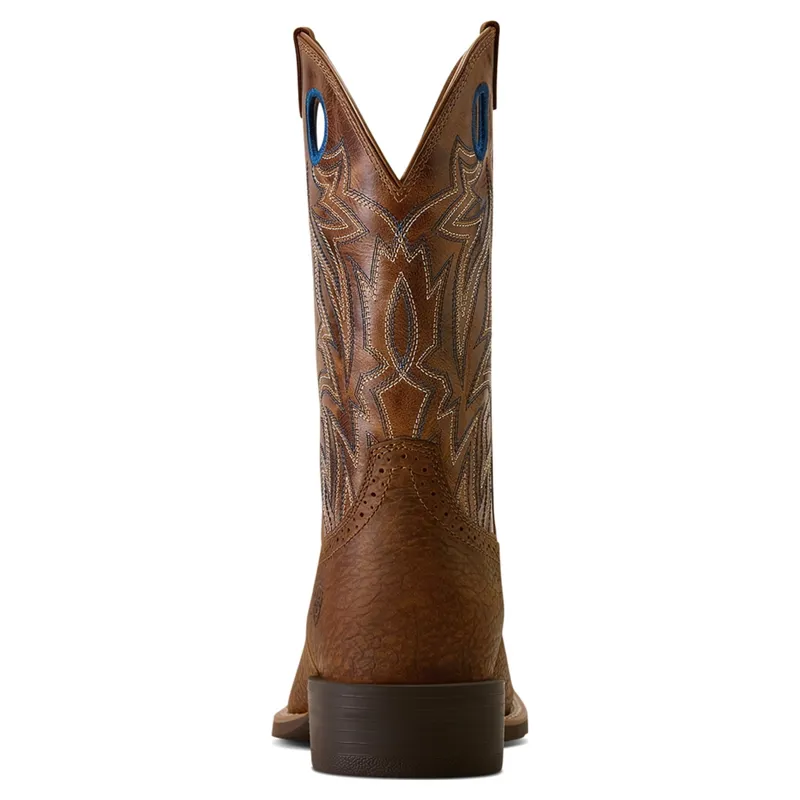 Ariat Sport Sidebet Men's Square Toe Western Boots - Toasted Grain/Tan-2