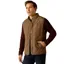 Ariat Country Woodside Men's Quilted Vest - Camel Herringbone