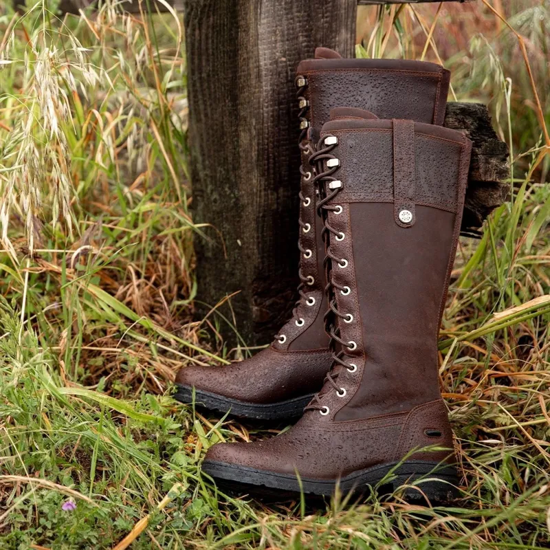 Ariat Wythburn Womens Waterproof Country Boots - Tobacco Brown-3